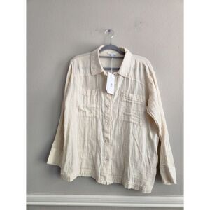 Johnny‎ Was Double Pocket Gauze Shacket | Size S